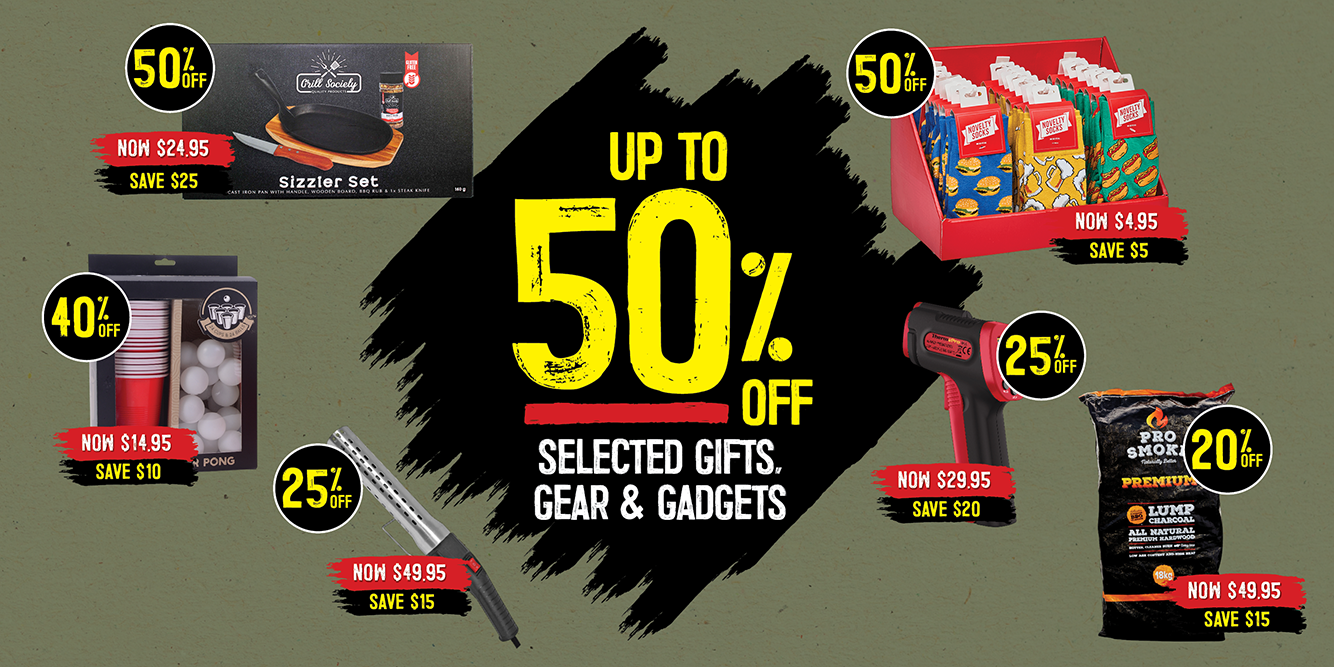 Up To 50% Off Selected Gifts, Gear & Gadgets | Shop Now